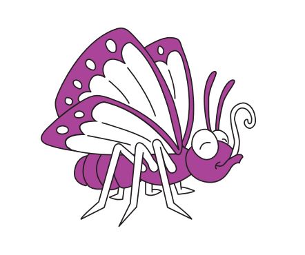 Butterfly Wings n' Wishes Logo